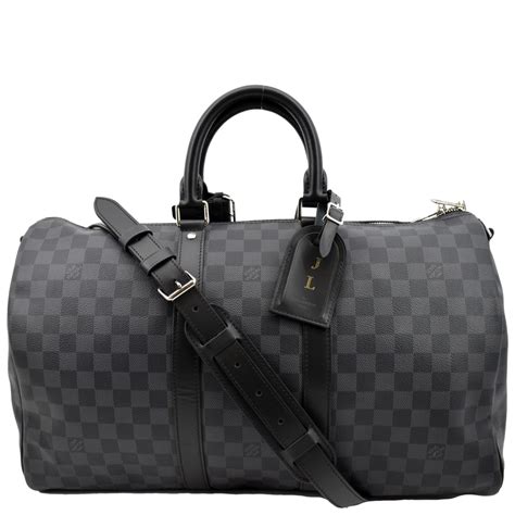 louis vuitton keepall 45 damier graphite|louis vuitton sac keepall 55.